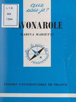 cover image of Savonarole